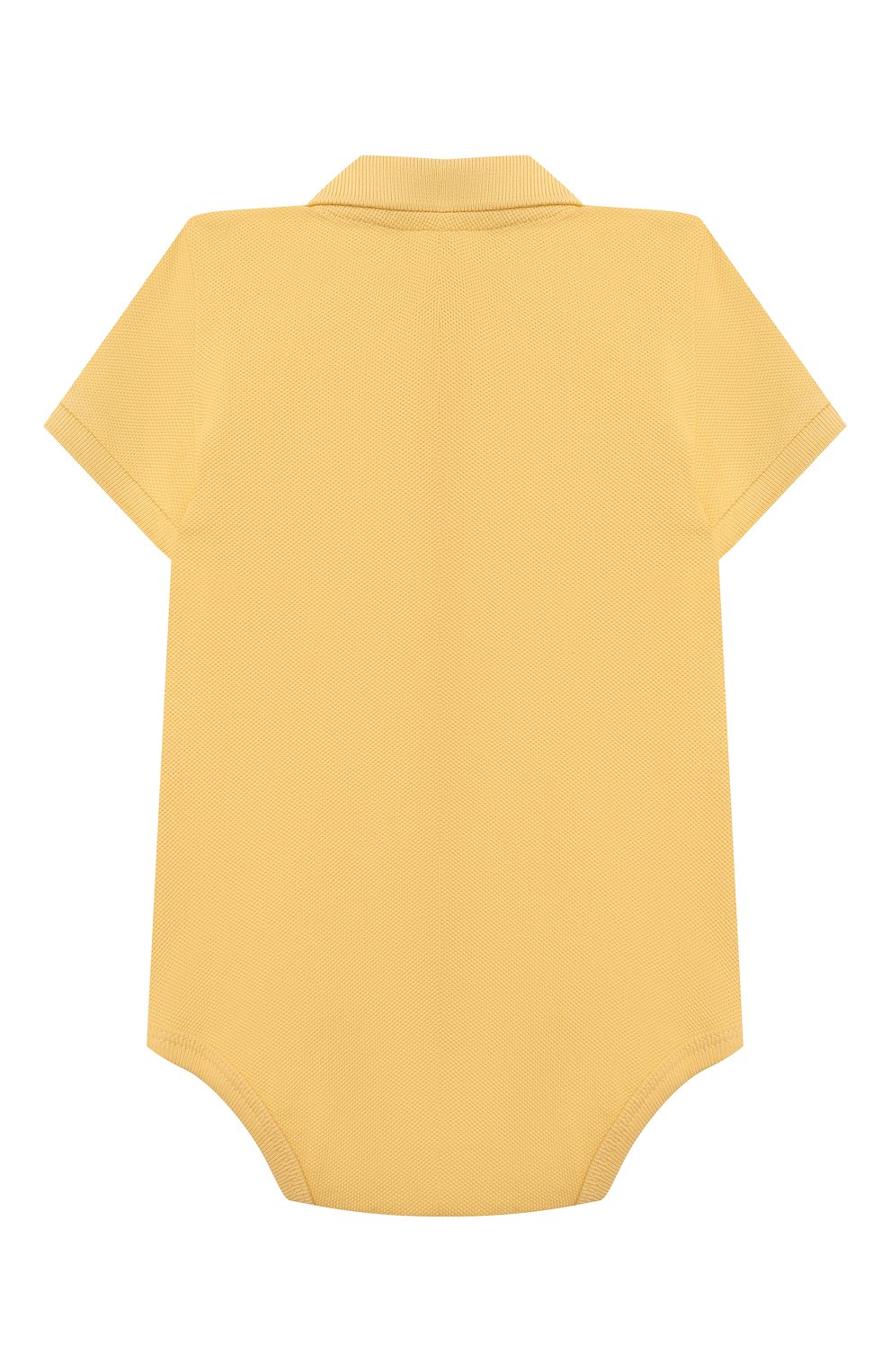 Детское хлопковое боди POLO RALPH LAUREN желтого цвета по цене 3475 руб., арт. 320812073 | Фото 2 Детское хлопковое боди POLO RALPH LAUREN желтого цвета, арт. 320812073 | Фото 2