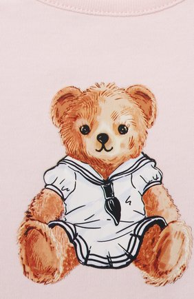 Детское комплект из двух боди POLO RALPH LAUREN розового цвета по цене 5550 руб., арт. 310833431 | Фото 4 Детское комплект из двух боди POLO RALPH LAUREN розового цвета, арт. 310833431 | Фото 4