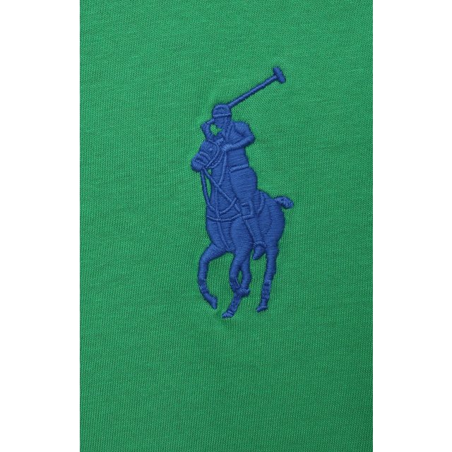 фото Хлопковая футболка polo ralph lauren