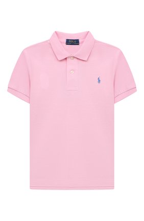 Детское хлопковое поло POLO RALPH LAUREN розового цвета по цене 3615 руб., арт. 322603252 | Фото 1 Детское хлопковое поло POLO RALPH LAUREN розового цвета, арт. 322603252 | Фото 1