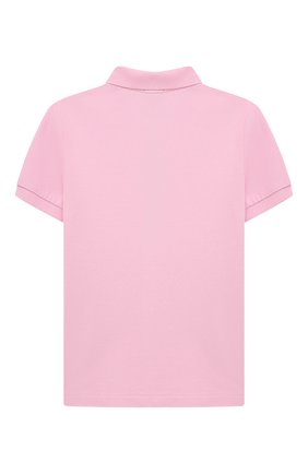 Детское хлопковое поло POLO RALPH LAUREN розового цвета по цене 3615 руб., арт. 322603252 | Фото 2 Детское хлопковое поло POLO RALPH LAUREN розового цвета, арт. 322603252 | Фото 2