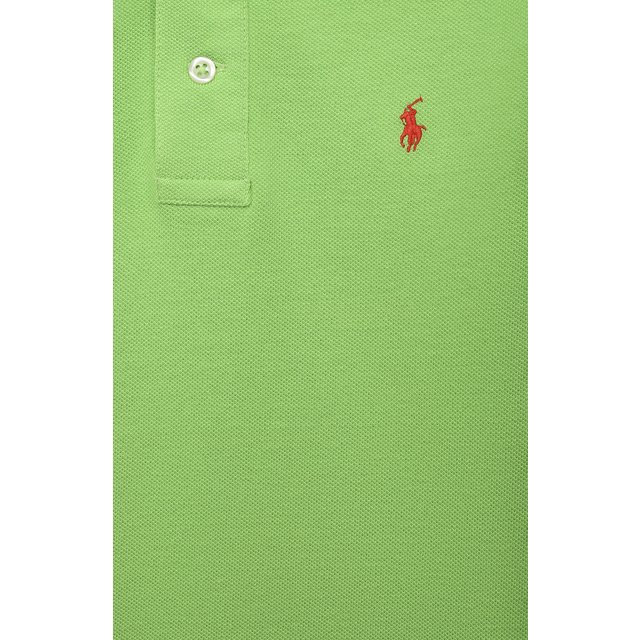 фото Хлопковое поло polo ralph lauren