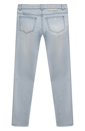 Детские джинсы STELLA MCCARTNEY светло-голубого цвета по цене 7455 руб., арт. 602749/SQKE6 | Фото 2 Детские джинсы STELLA MCCARTNEY светло-голубого цвета, арт. 602749/SQKE6 | Фото 2 (Материал внешний: Хлопок; Кросс-КТ: джинсы; Региональные ограничения белый список (Axapta Mercury): RU; Детали: Потертости; Ростовка одежда: 9 лет | 134 см, 12 лет | 152 см, 13 - 15 лет | 158 см, 16 лет | 164 см, 18 мес | 86 см, 2 года | 92 см, 3 года | 98 см, 4 года | 104 см, 5 лет | 110 см, 7 лет | 122 см)