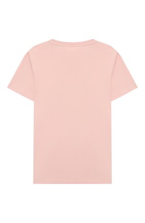 Детская хлопковая футболка STELLA MCCARTNEY розового цвета по цене 4320 руб., арт. 602648/SQJA8 | Фото 2 Детская хлопковая футболка STELLA MCCARTNEY розового цвета, арт. 602648/SQJA8 | Фото 2