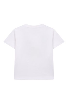 Детский хлопковая футболка STELLA MCCARTNEY белого цвета по цене 3285 руб., арт. 602597/SQJ94 | Фото 2 Детский хлопковая футболка STELLA MCCARTNEY белого цвета, арт. 602597/SQJ94 | Фото 2