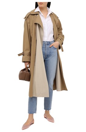 Женские кожаные балетки SANTONI розового цвета по цене 53900 руб., арт. WABM59267HA1TGESP30 | Фото 2 Женские кожаные балетки SANTONI розового цвета, арт. WABM59267HA1TGESP30 | Фото 2