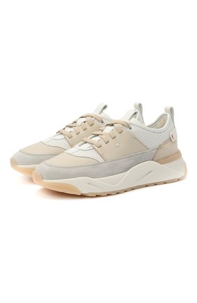 Женские кожаные кроссовки SANTONI серого цвета по цене 38700 руб., арт. WBI060772BTTXF0EG20 | Фото 1 Женские кожаные кроссовки SANTONI серого цвета, арт. WBI060772BTTXF0EG20 | Фото 1