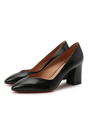 Женские кожаные туфли SANTONI черного цвета по цене 47000 руб., арт. WDHZ58610HI2NSZAN01 | Фото 1 Женские кожаные туфли SANTONI черного цвета, арт. WDHZ58610HI2NSZAN01 | Фото 1