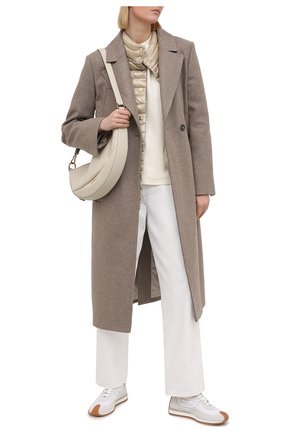 Женская пуховая куртка HERNO бежевого цвета по цене 52400 руб., арт. PI1234D/12017 | Фото 2 Женская пуховая куртка HERNO бежевого цвета, арт. PI1234D/12017 | Фото 2