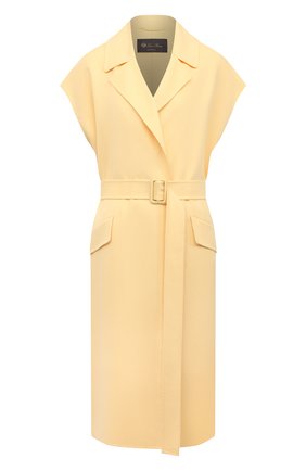Женский кашемировый жилет LORO PIANA желтого цвета по цене 449500 руб., арт. FAL5916 | Фото 1 Женский кашемировый жилет LORO PIANA желтого цвета, арт. FAL5916 | Фото 1