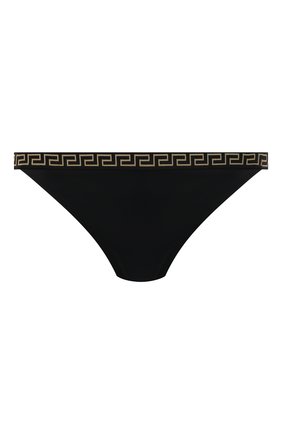 Женский плавки-бикини VERSACE черного цвета по цене 12850 руб., арт. ABD01104/A232185 | Фото 1 Женский плавки-бикини VERSACE черного цвета, арт. ABD01104/A232185 | Фото 1