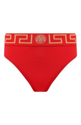Женские трусы-слипы VERSACE красного цвета по цене 5895 руб., арт. AUD01050/A232741 | Фото 1 Женские трусы-слипы VERSACE красного цвета, арт. AUD01050/A232741 | Фото 1