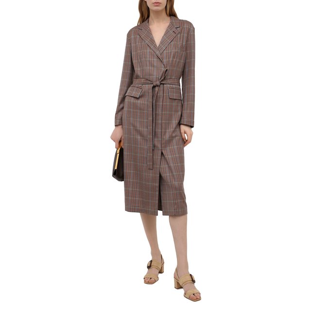 фото Замшевые босоножки santoni