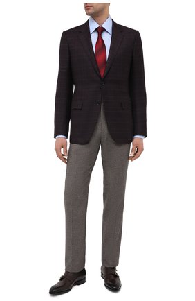 Мужские кожаные монки SANTONI темно-коричневого цвета по цене 58400 руб., арт. MCCR17595JC6I0BRT53 | Фото 2 Мужские кожаные монки SANTONI темно-коричневого цвета, арт. MCCR17595JC6I0BRT53 | Фото 2 (Стили: Классический; Материал внутренний: Натуральная кожа)
