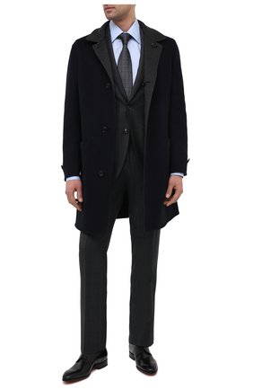 Мужские кожаные дерби SANTONI черного цвета по цене 52600 руб., арт. MCCR17633JC6I0BRN01 | Фото 2 Мужские кожаные дерби SANTONI черного цвета, арт. MCCR17633JC6I0BRN01 | Фото 2
