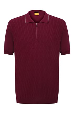 Мужское хлопковое поло SVEVO красного цвета по цене 48750 руб., арт. 82158SE20L/MP0002 | Фото 1 Мужское хлопковое поло SVEVO красного цвета, арт. 82158SE20L/MP0002 | Фото 1