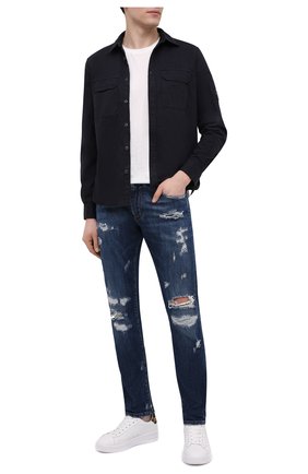 Мужские кожаные кеды pure star GOLDEN GOOSE DELUXE BRAND белого цвета по цене 37900 руб., арт. GMF00197.F001172 | Фото 2 Мужские кожаные кеды pure star GOLDEN GOOSE DELUXE BRAND белого цвета, арт. GMF00197.F001172 | Фото 2