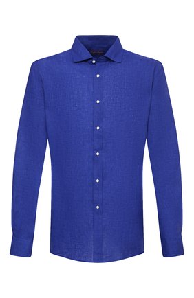 Мужская льняная рубашка RALPH LAUREN синего цвета по цене 44550 руб., арт. 790826540 | Фото 1 Мужская льняная рубашка RALPH LAUREN синего цвета, арт. 790826540 | Фото 1