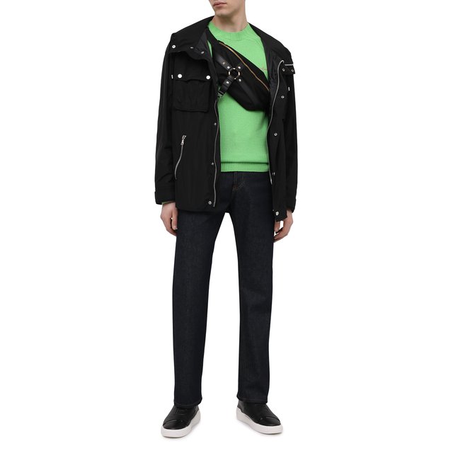 фото Текстильная поясная сумка bondage versace