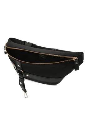 Мужская текстильная поясная сумка bondage VERSACE черного цвета по цене 62300 руб., арт. DFB8429/DNY24 | Фото 4 Мужская текстильная поясная сумка bondage VERSACE черного цвета, арт. DFB8429/DNY24 | Фото 4 (Ремень/цепочка: На ремешке; Материал: Текстиль)