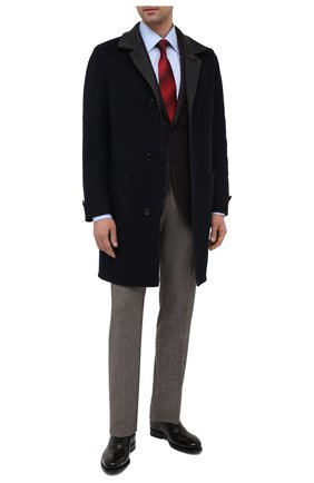 Мужские кожаные оксфорды SANTONI черного цвета по цене 65800 руб., арт. MCPH17555RB2IVVDN01 | Фото 2 Мужские кожаные оксфорды SANTONI черного цвета, арт. MCPH17555RB2IVVDN01 | Фото 2