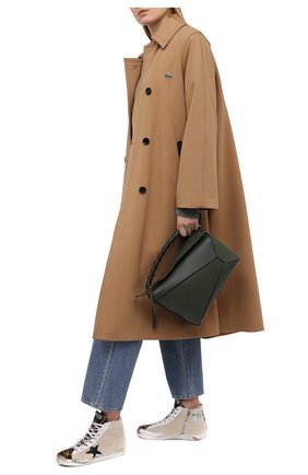 Женские комбинированные кеды francy GOLDEN GOOSE DELUXE BRAND бежевого цвета по цене 46950 руб., арт. GWF00113.F000469 | Фото 2 Женские комбинированные кеды francy GOLDEN GOOSE DELUXE BRAND бежевого цвета, арт. GWF00113.F000469 | Фото 2