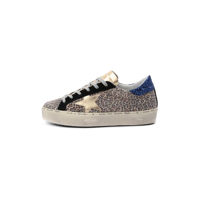 фото Кожаные кеды hi star golden goose deluxe brand