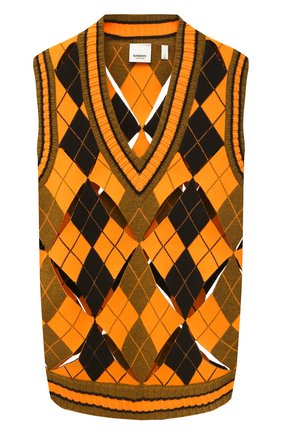 Женский жилет BURBERRY оранжевого цвета по цене 64050 руб., арт. 8037432 | Фото 1 Женский жилет BURBERRY оранжевого цвета, арт. 8037432 | Фото 1