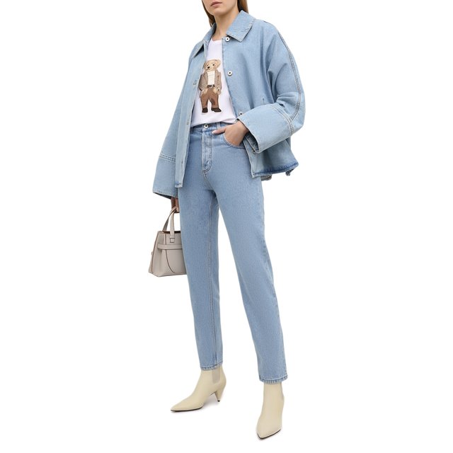 фото Хлопковая футболка ralph lauren