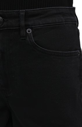 Женские джинсовые шорты 3X1 черного цвета, арт. WS0111092/DARK BLACK | Фото 5 (Женское Кросс-КТ: Шорты-одежда; Кросс-КТ: Деним; Длина Ж (юбки, платья, шорты): Мини; Региональные ограничения белый список (Axapta Mercury): RU; Материал внешний: Хлопок, Деним; Стили: Кэжуэл)