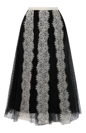 Женская юбка REDVALENTINO черно-белого цвета по цене 59950 руб., арт. VR3RA01H/5P1 | Фото 1 Женская юбка REDVALENTINO черно-белого цвета, арт. VR3RA01H/5P1 | Фото 1