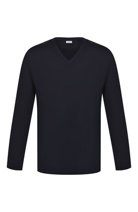 Мужская хлопковый лонгслив ZIMMERLI темно-синего цвета по цене 8995 руб., арт. 3460-95302 | Фото 1 Мужская хлопковый лонгслив ZIMMERLI темно-синего цвета, арт. 3460-95302 | Фото 1 (Рукава: Длинные; Материал внешний: Хлопок; Длина (для топов): Стандартные; Мужское Кросс-КТ: Футболка-белье; Кросс-КТ: домашняя одежда)