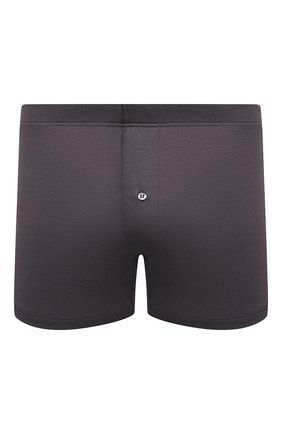 Мужские хлопковые боксеры ZIMMERLI темно-серого цвета по цене 10550 руб., арт. 286-1446 | Фото 1 Мужские хлопковые боксеры ZIMMERLI темно-серого цвета, арт. 286-1446 | Фото 1