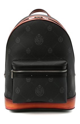 Мужской рюкзак BERLUTI черного цвета, арт. M214770 | Фото 1 (Материал: Экокожа; Размер: large)