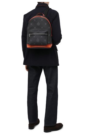 Мужской рюкзак BERLUTI черного цвета, арт. M214770 | Фото 2 (Материал: Экокожа; Размер: large)