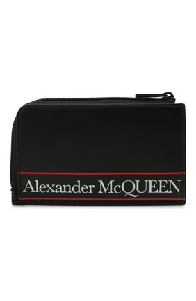 Мужской кожаный футляр для кредитных карт ALEXANDER MCQUEEN черного цвета по цене 28050 руб., арт. 600390/1NT7B | Фото 1 Мужской кожаный футляр для кредитных карт ALEXANDER MCQUEEN черного цвета, арт. 600390/1NT7B | Фото 1