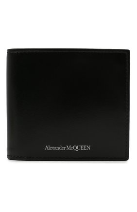 Мужской кожаное портмоне ALEXANDER MCQUEEN черного цвета, арт. 602139/1XI0Y | Фото 1