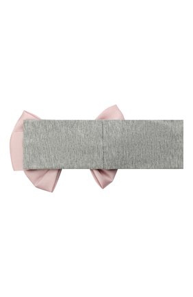 Детского повязка soft bow JUNEFEE серого цвета по цене 1560 руб., арт. 6457 | Фото 2 Детского повязка soft bow JUNEFEE серого цвета, арт. 6457 | Фото 2