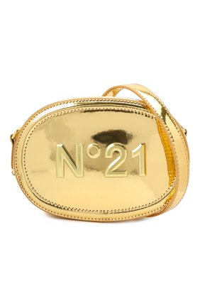 Детская сумка N21 золотого цвета по цене 12100 руб., арт. N21107/N0141/N21W10F | Фото 4 Детская сумка N21 золотого цвета, арт. N21107/N0141/N21W10F | Фото 4