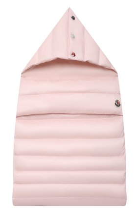 Детский пуховый конверт MONCLER светло-розового цвета по цене 43250 руб., арт. G1-951-1G517-00-53048 | Фото 1 Детский пуховый конверт MONCLER светло-розового цвета, арт. G1-951-1G517-00-53048 | Фото 1