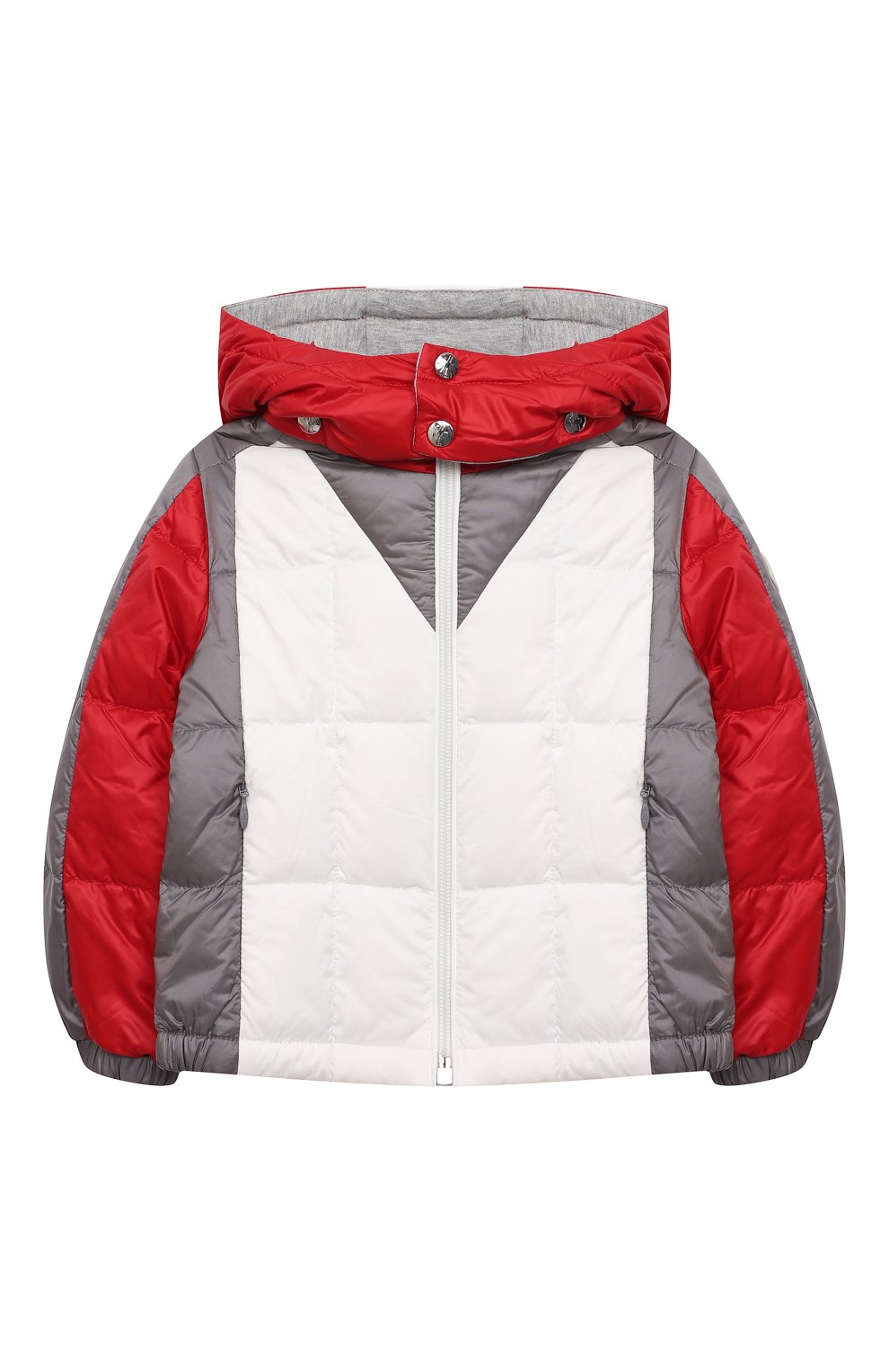 Детского пуховая куртка MONCLER красного цвета, арт. G1-951-1A549-20-53048 | Фото 1 (Кросс-КТ НВ: Куртки; Региональные ограничения белый список (Axapta Mercury): RU)