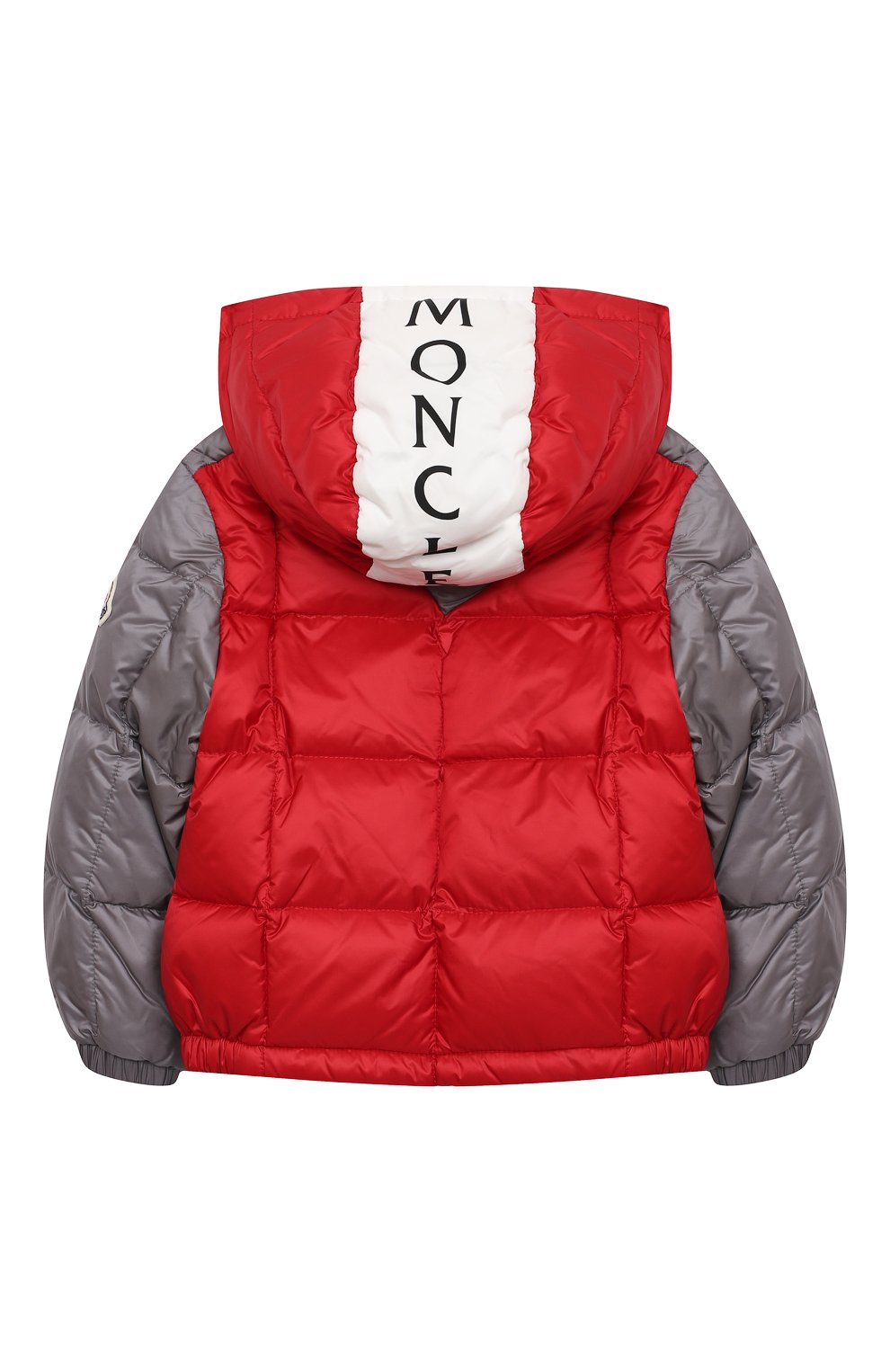 Детского пуховая куртка MONCLER красного цвета, арт. G1-951-1A549-20-53048 | Фото 2 (Кросс-КТ НВ: Куртки; Региональные ограничения белый список (Axapta Mercury): RU)