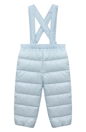 Детский пуховый комбинезон MONCLER голубого цвета по цене 58050 руб., арт. G1-951-1F510-00-53048 | Фото 5 Детский пуховый комбинезон MONCLER голубого цвета, арт. G1-951-1F510-00-53048 | Фото 5 (Рукава: Длинные; Материал внешний: Синтетический материал; Региональные ограничения белый список (Axapta Mercury): RU; Материал утеплителя: Пух и перо; Материал подклада: Хлопок)
