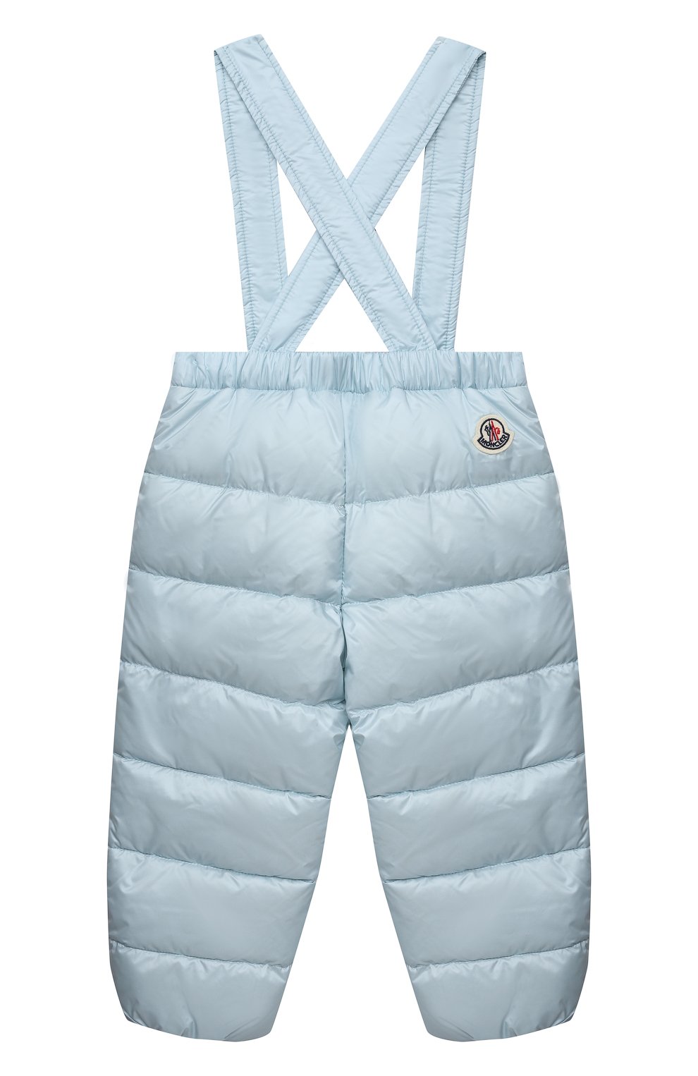Детский пуховый комбинезон MONCLER голубого цвета по цене 58050 руб., арт. G1-951-1F510-00-53048 | Фото 6 Детский пуховый комбинезон MONCLER голубого цвета, арт. G1-951-1F510-00-53048 | Фото 6 (Рукава: Длинные; Материал внешний: Синтетический материал; Региональные ограничения белый список (Axapta Mercury): RU; Материал утеплителя: Пух и перо; Материал подклада: Хлопок)