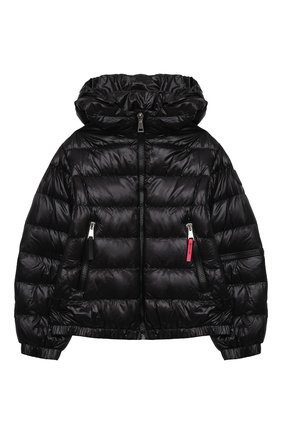 Детская пуховая куртка MONCLER черного цвета по цене 41950 руб., арт. G1-954-1A50K-10-539ST/8-10A | Фото 1 Детская пуховая куртка MONCLER черного цвета, арт. G1-954-1A50K-10-539ST/8-10A | Фото 1 (Материал внешний: Синтетический материал; Материал утеплителя: Пух и перо; Материал подклада: Синтетический материал; Рукава: Длинные; Девочки Кросс-КТ: Пуховик-верхняя одежда; Кросс-КТ: Сезон: зима; Ростовка одежда: 10 - 11 лет | 140 - 146см, 8 лет | 128 см)