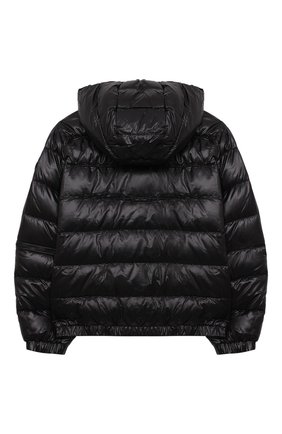 Детская пуховая куртка MONCLER черного цвета по цене 41950 руб., арт. G1-954-1A50K-10-539ST/8-10A | Фото 2 Детская пуховая куртка MONCLER черного цвета, арт. G1-954-1A50K-10-539ST/8-10A | Фото 2 (Материал внешний: Синтетический материал; Материал утеплителя: Пух и перо; Материал подклада: Синтетический материал; Рукава: Длинные; Девочки Кросс-КТ: Пуховик-верхняя одежда; Кросс-КТ: Сезон: зима; Ростовка одежда: 10 - 11 лет | 140 - 146см, 8 лет | 128 см)