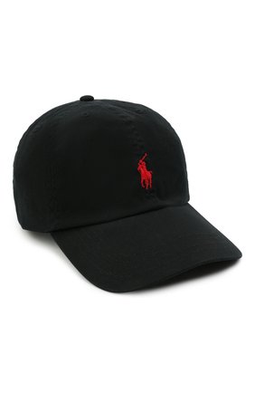 Детская хлопковая бейсболка POLO RALPH LAUREN черного цвета по цене 0 руб., арт. 323552489 | Фото 1 Детская хлопковая бейсболка POLO RALPH LAUREN черного цвета, арт. 323552489 | Фото 1 (Материал: Текстиль, Хлопок; Региональные ограничения белый список (Axapta Mercury): RU)