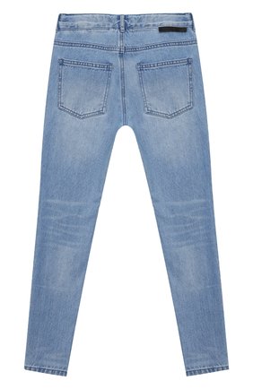 Детские джинсы STELLA MCCARTNEY синего цвета по цене 6480 руб., арт. 602323/SQK17 | Фото 2 Детские джинсы STELLA MCCARTNEY синего цвета, арт. 602323/SQK17 | Фото 2