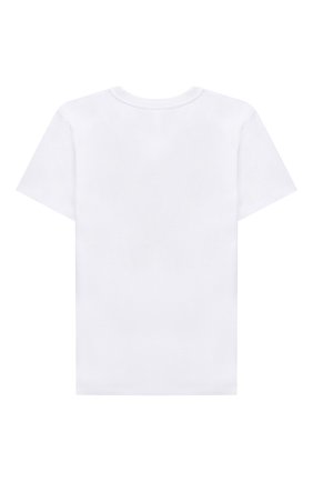 Детская хлопковая футболка STELLA MCCARTNEY белого цвета по цене 4320 руб., арт. 602241/SQJ69 | Фото 2 Детская хлопковая футболка STELLA MCCARTNEY белого цвета, арт. 602241/SQJ69 | Фото 2