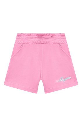Детские хлопковые шорты MSGM KIDS розового цвета по цене 3995 руб., арт. MS026835 | Фото 1 Детские хлопковые шорты MSGM KIDS розового цвета, арт. MS026835 | Фото 1